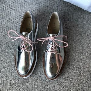 Chinese Laundy Metallic Loafers